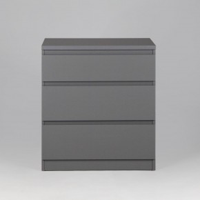 2.03.02.060.4 КАСТОР комод 3 ящика RU серый в Заречном - zarechnyy.ok-mebel.com | фото 2