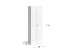 2.06.01.030.4 МАКС шкаф 2 двери 75х61х233 серый RU в Заречном - zarechnyy.ok-mebel.com | фото 4