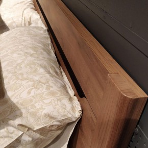 АФИНА А3 Кровать 1600 (крафт) в Заречном - zarechnyy.ok-mebel.com | фото 3
