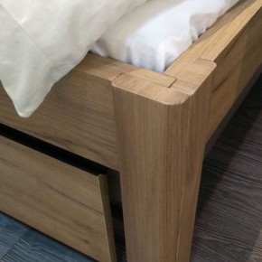 АФИНА А3 Кровать 1600 (крафт) в Заречном - zarechnyy.ok-mebel.com | фото 7