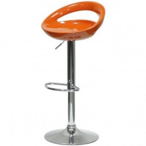 Барный стул Barneo N-6 Disco оранжевый глянец в Заречном - zarechnyy.ok-mebel.com | фото