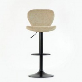 Барный стул Barneo N-86 Time / Black / VPU Beige Vintage PK970-1 в Заречном - zarechnyy.ok-mebel.com | фото 2
