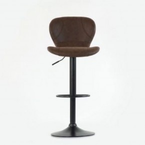 Барный стул Barneo N-86 Time / Black / VPU Brown Vintage коричневый винтаж PK970-18 в Заречном - zarechnyy.ok-mebel.com | фото 3