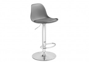 Барный стул Soft gray / chrome в Заречном - zarechnyy.ok-mebel.com | фото