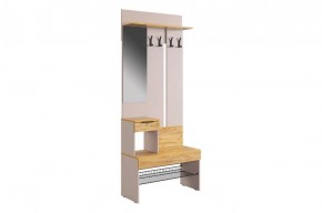БАСКО Прихожая К3 (кашемир) в Заречном - zarechnyy.ok-mebel.com | фото 2