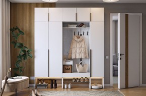БАСКО Прихожая К7 (белое дерево) в Заречном - zarechnyy.ok-mebel.com | фото 13