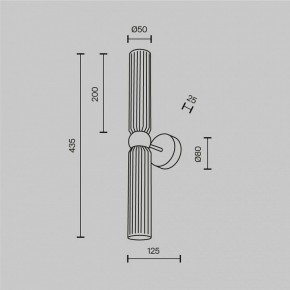 Бра Maytoni Antic MOD302WL-02GR1 в Заречном - zarechnyy.ok-mebel.com | фото 4