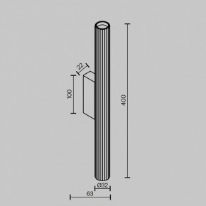 Бра Maytoni Calipso C082WL-12W2.7K-B в Заречном - zarechnyy.ok-mebel.com | фото 4