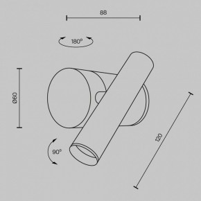 Бра Maytoni Utility MOD433WL-L3BS3K1 в Заречном - zarechnyy.ok-mebel.com | фото 5