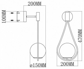 Бра Moderli Barocco V11574-1W в Заречном - zarechnyy.ok-mebel.com | фото 8