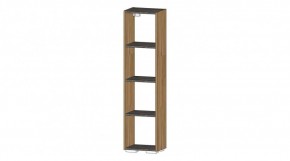 ДАЛЛАС Секция открытая (цемент темный) в Заречном - zarechnyy.ok-mebel.com | фото