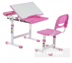 Комплект парта + стул трансформеры Cantare Pink в Заречном - zarechnyy.ok-mebel.com | фото 1