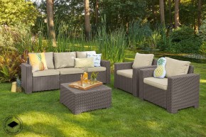 Диван Калифорния 3-х местный (California 2 Sofa), капучино в Заречном - zarechnyy.ok-mebel.com | фото 3