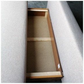 Диван-кровать Комфорт без подлокотников BALTIC AZURE (2 подушки) в Заречном - zarechnyy.ok-mebel.com | фото 6