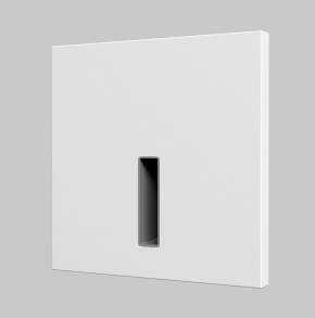 DK1030-WH Светильник встраиваемый в стену, IP 20, LED 3000K, 3 Вт, белый, алюминий в Заречном - zarechnyy.ok-mebel.com | фото