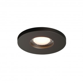 DK2036-BK Встраиваемый светильник влагозащ., IP 44, до 15 Вт, GU10, LED, черный, алюминий в Заречном - zarechnyy.ok-mebel.com | фото 3