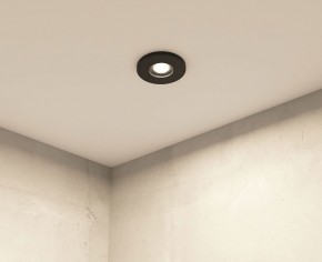 DK2036-BK Встраиваемый светильник влагозащ., IP 44, до 15 Вт, GU10, LED, черный, алюминий в Заречном - zarechnyy.ok-mebel.com | фото 7