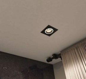 DK2061-BK Встраиваемый светильник IP 20, до 15 Вт, GU10, LED, черный, алюминий в Заречном - zarechnyy.ok-mebel.com | фото 4