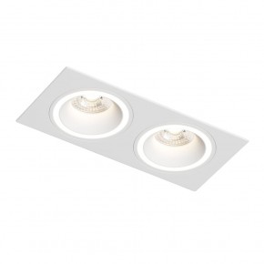 DK2062-WH Встраиваемый светильник, IP 20, до 15 Вт, GU10, LED, белый, алюминий в Заречном - zarechnyy.ok-mebel.com | фото
