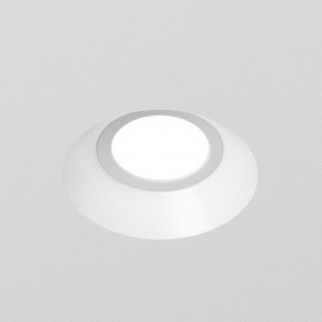 DK2081-WH Встраиваемый точечный светильник для натяжных ПВХ потолков INVIZ, IP 20, до 9 Вт, GU10, LED, белый, ABS-пластик в Заречном - zarechnyy.ok-mebel.com | фото