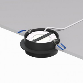 DK2090-BK Встраиваемый светильник FLAT, IP 20, до 15 Вт, GX53, LED, черный, алюминий в Заречном - zarechnyy.ok-mebel.com | фото 4