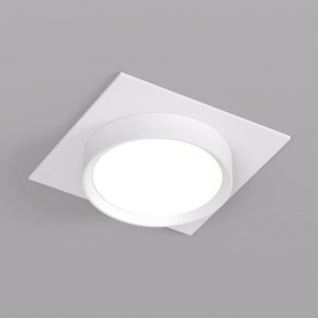 DK2091-WH Встраиваемый светильник FLAT, IP 20, до 15 Вт, GX53, LED, белый, алюминий в Заречном - zarechnyy.ok-mebel.com | фото