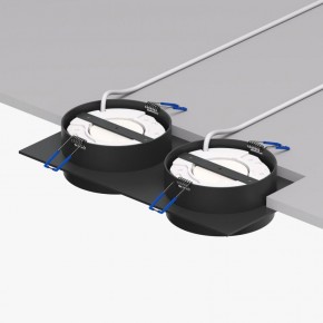 DK2092-BK Встраиваемый светильник FLAT, IP 20, до 15 Вт, GX53, LED, черный, алюминий в Заречном - zarechnyy.ok-mebel.com | фото 2