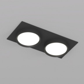 DK2092-BK Встраиваемый светильник FLAT, IP 20, до 15 Вт, GX53, LED, черный, алюминий в Заречном - zarechnyy.ok-mebel.com | фото 4