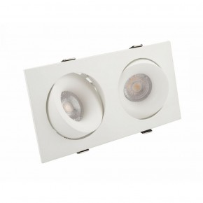 DK2122-WH Встраиваемый светильник, IP 20, 50 Вт, GU10, белый, алюминий в Заречном - zarechnyy.ok-mebel.com | фото 3