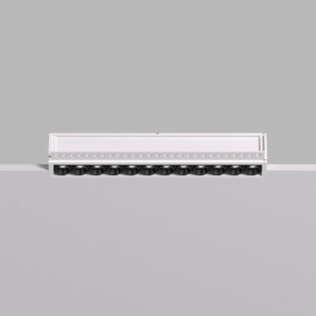 DK2532-WB Встраиваемый светильник SPACE со светодиодом под шпатлевку L240mm 220V 20W 38° 4000К IP20 белый/черный алюминий в Заречном - zarechnyy.ok-mebel.com | фото 3