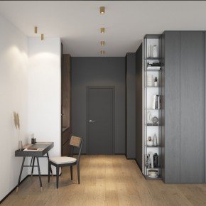 DK2615-SB Накладной светильник SHINE TUBE со светодиодом, D45*H115, IP20, 3000К, 7W, RA?90, сатинированная латунь, алюминий в Заречном - zarechnyy.ok-mebel.com | фото 4