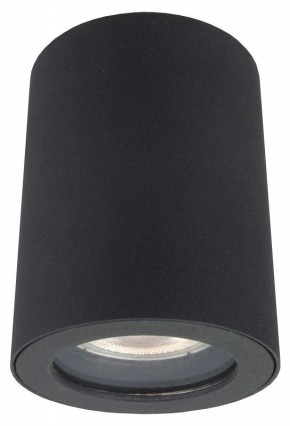 DK3007-BK Накладной светильник влагозащ., IP 44, 15 Вт, GU10, черный, алюминий в Заречном - zarechnyy.ok-mebel.com | фото 2