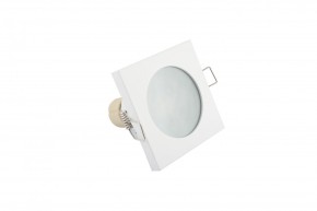 DK3014-WH Встраиваемый светильник влагозащ., IP 44, 50 Вт, GU10, белый, алюминий в Заречном - zarechnyy.ok-mebel.com | фото 4