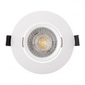 DK3020-WH Встраиваемый светильник, IP 20, 10 Вт, GU5.3, LED, белый, пластик в Заречном - zarechnyy.ok-mebel.com | фото
