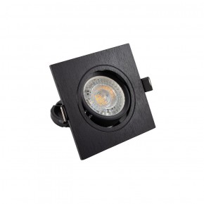 DK3021-BK Встраиваемый светильник, IP 20, 10 Вт, GU5.3, LED, черный, пластик в Заречном - zarechnyy.ok-mebel.com | фото 2