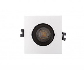 DK3021-WB Встраиваемый светильник, IP 20, 10 Вт, GU5.3, LED, белый/черный, пластик в Заречном - zarechnyy.ok-mebel.com | фото 1