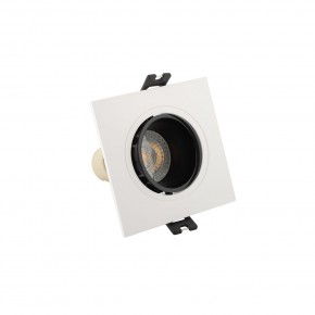 DK3021-WB Встраиваемый светильник, IP 20, 10 Вт, GU5.3, LED, белый/черный, пластик в Заречном - zarechnyy.ok-mebel.com | фото 2