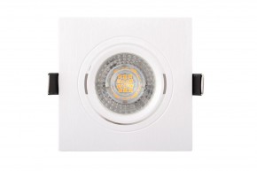 DK3021-WH Встраиваемый светильник, IP 20, 10 Вт, GU5.3, LED, белый, пластик в Заречном - zarechnyy.ok-mebel.com | фото 2