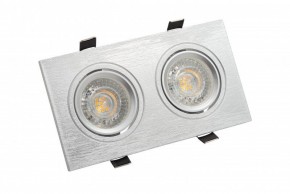 DK3022-CM Встраиваемый светильник, IP 20, 10 Вт, GU5.3, LED, серый, пластик в Заречном - zarechnyy.ok-mebel.com | фото 3