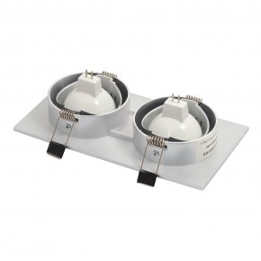 DK3022-CM Встраиваемый светильник, IP 20, 10 Вт, GU5.3, LED, серый, пластик в Заречном - zarechnyy.ok-mebel.com | фото 4