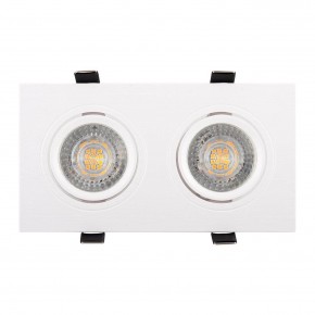 DK3022-WH Встраиваемый светильник, IP 20, 10 Вт, GU5.3, LED, белый, пластик в Заречном - zarechnyy.ok-mebel.com | фото 2