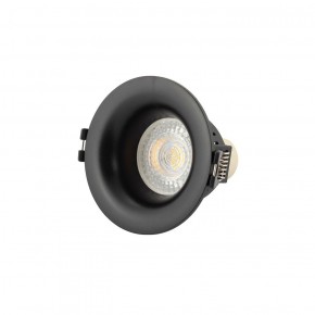 DK3024-BK Встраиваемый светильник, IP 20, 10 Вт, GU5.3, LED, черный, пластик в Заречном - zarechnyy.ok-mebel.com | фото 1