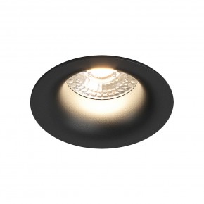 DK3024-BK Встраиваемый светильник, IP 20, 10 Вт, GU5.3, LED, черный, пластик в Заречном - zarechnyy.ok-mebel.com | фото
