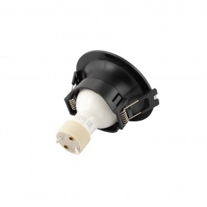 DK3024-BK Встраиваемый светильник, IP 20, 10 Вт, GU5.3, LED, черный, пластик в Заречном - zarechnyy.ok-mebel.com | фото 3