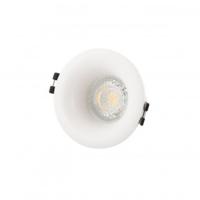 DK3024-WH Встраиваемый светильник, IP 20, 10 Вт, GU5.3, LED, белый, пластик в Заречном - zarechnyy.ok-mebel.com | фото 1