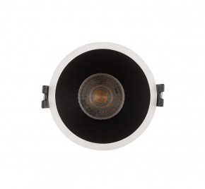 DK3026-WB Встраиваемый светильник, IP 20, 10 Вт, GU5.3, LED, белый/черный, пластик в Заречном - zarechnyy.ok-mebel.com | фото