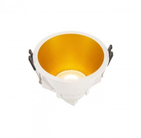 DK3026-WG Встраиваемый светильник, IP 20, 10 Вт, GU5.3, LED, белый/золотой, пластик в Заречном - zarechnyy.ok-mebel.com | фото 4