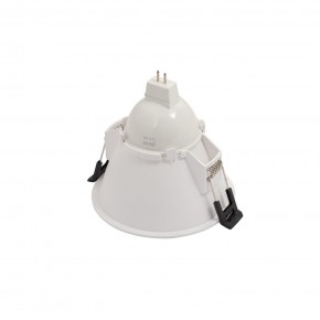 DK3026-WH Встраиваемый светильник, IP 20, 10 Вт, GU5.3, LED, белый, пластик в Заречном - zarechnyy.ok-mebel.com | фото 3