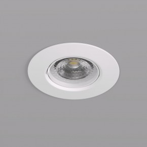 DK3028-WH Встраиваемый светильник, IP 20, 10 Вт, GU5.3, LED, белый, пластик в Заречном - zarechnyy.ok-mebel.com | фото 2
