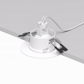 DK3028-WH Встраиваемый светильник, IP 20, 10 Вт, GU5.3, LED, белый, пластик в Заречном - zarechnyy.ok-mebel.com | фото 3